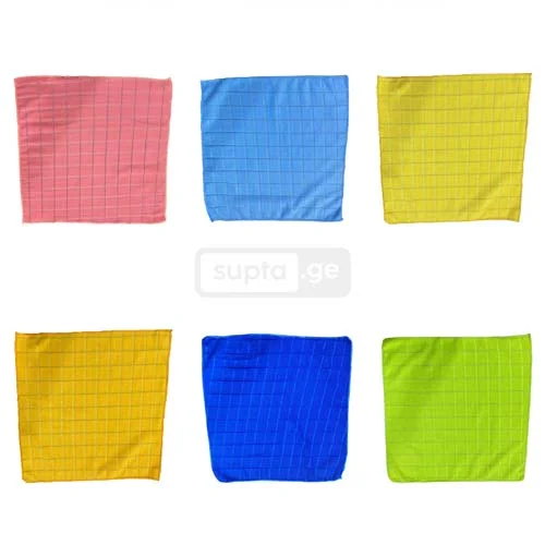 ‘სუფთა’ საპოლირებელი ტილო მიკროფიბრა ვაფლი 50*70სმ (Besttowel)